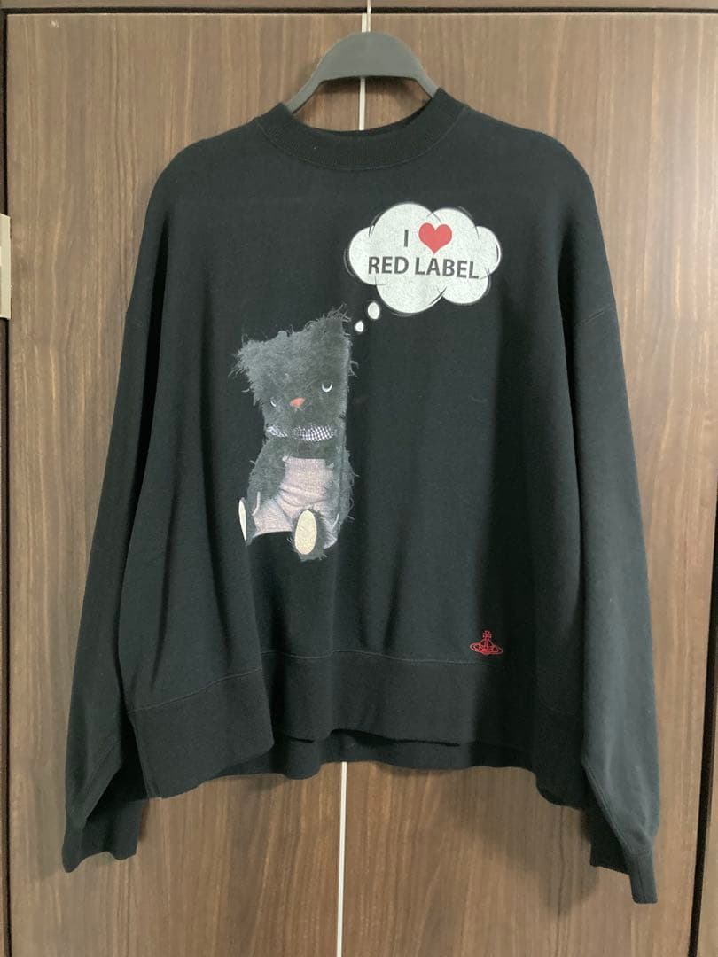 新品タグ付き　ヴィヴィアン I LOVE RED LABEL スウェット