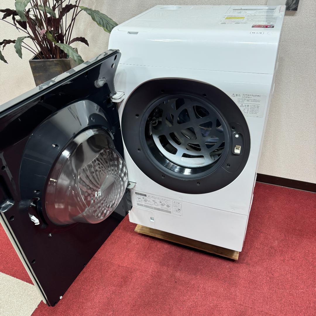 都内23区配送無料　美品シャープドラム式洗濯乾燥機2021年製　洗浄/除菌済み