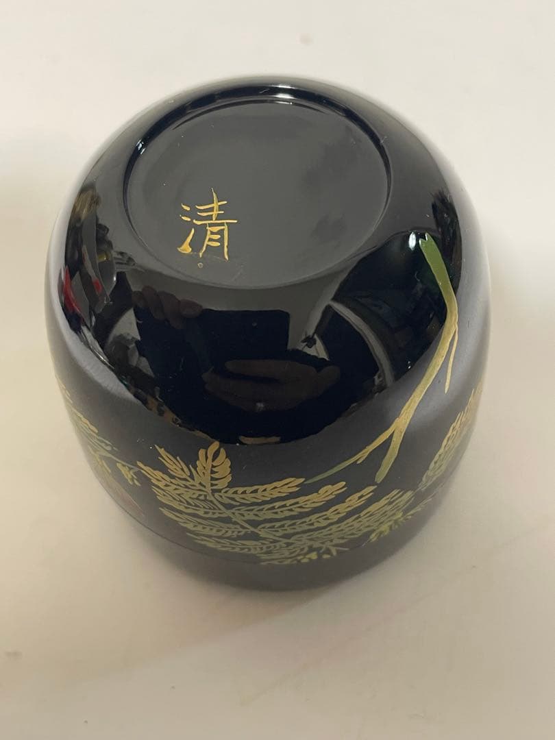 茶道具　木製　中棗
