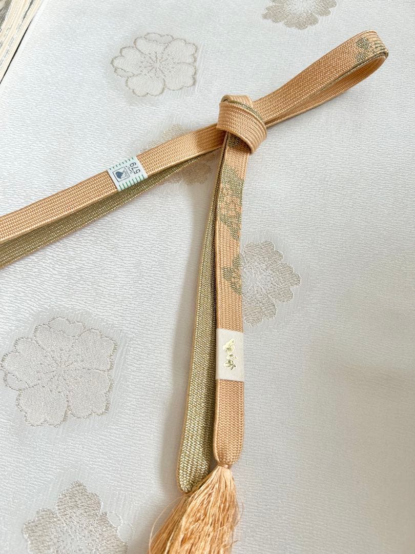 美品　一部しつけ糸付き　総刺繍　正絹訪問着　フルセット4点　入学式　七五三