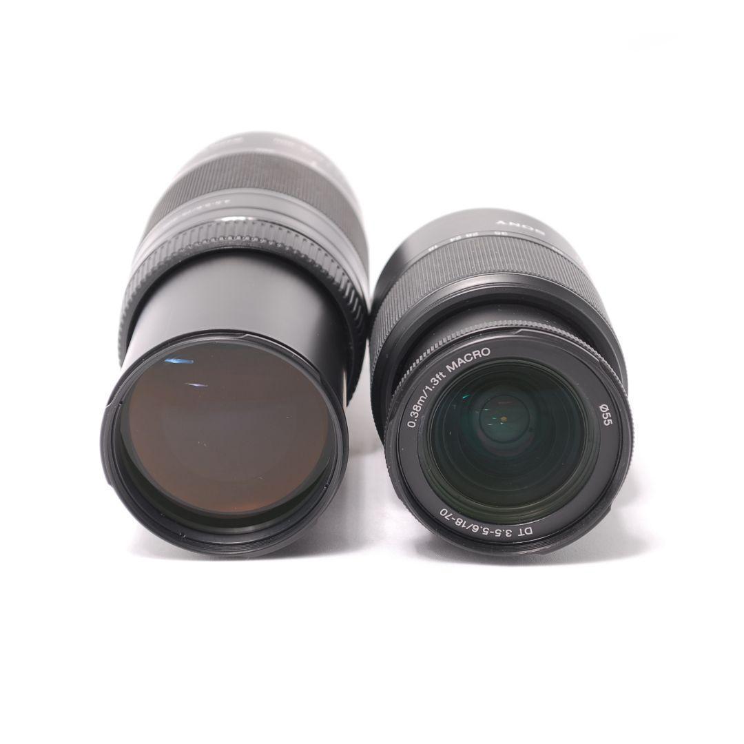 ❤即購入1000円OFF❤実用品❤ ソニー α57 超望遠レンズ ダブルズーム