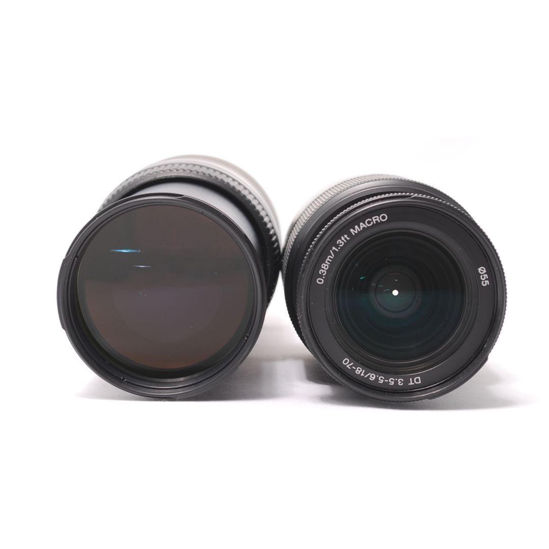 ❤即購入1000円OFF❤実用品❤ ソニー α57 超望遠レンズ ダブルズーム