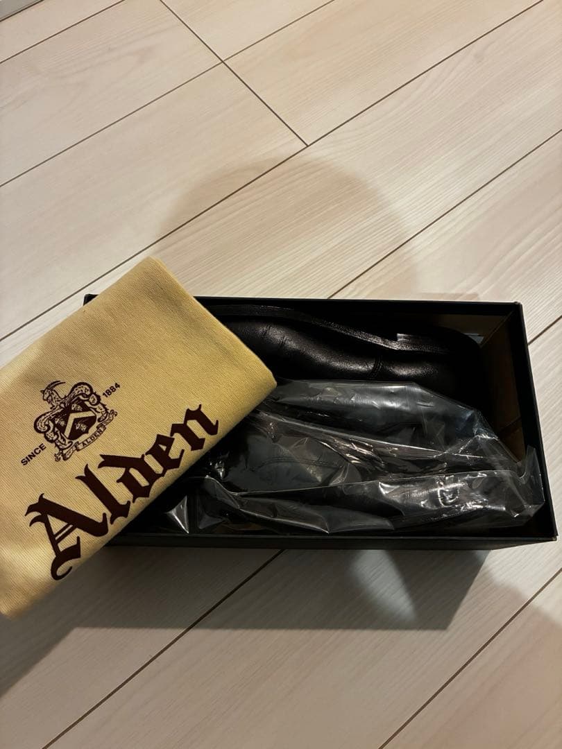 9D ALDEN 558 オールデン キャップトゥ カーフ ストレートチップ