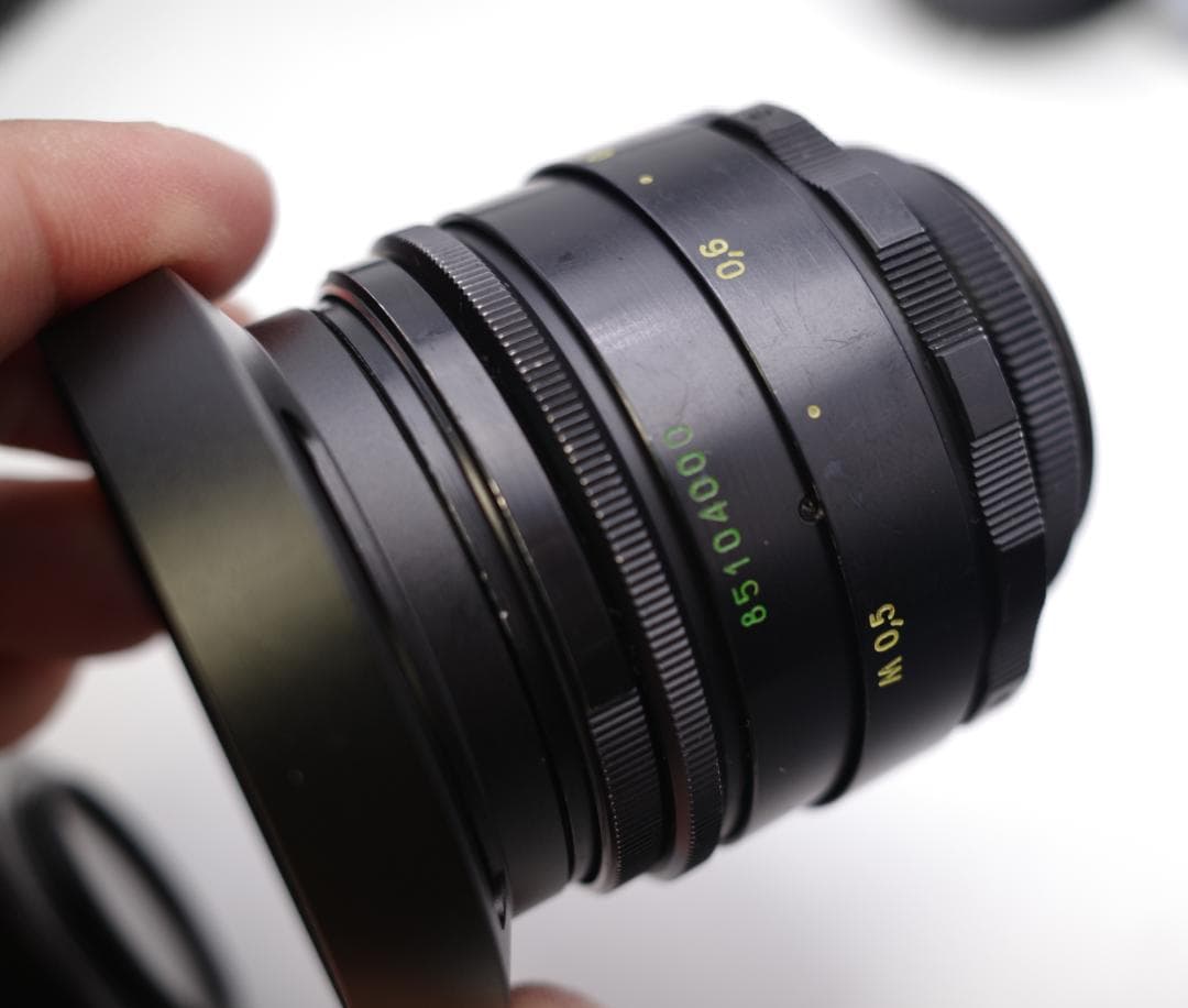 69 　美品　ぐるぐるボケレンズ　ヘリオス　44-2　M42アダプター付