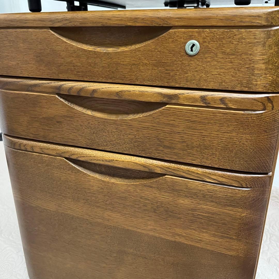 ■専用ページ■カリモク デスクワゴン 袖机 S9079 天然木 サイドテーブル