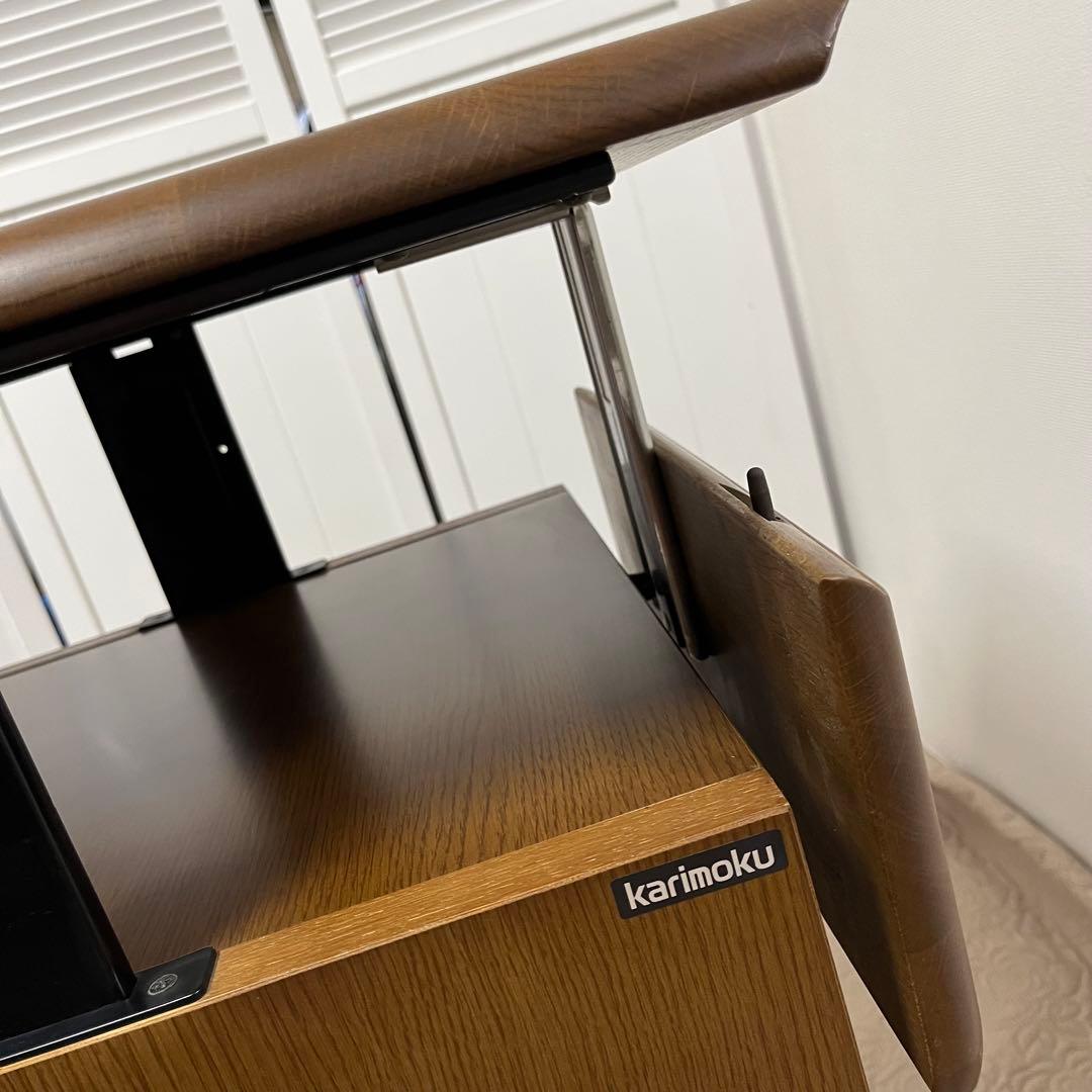 ■専用ページ■カリモク デスクワゴン 袖机 S9079 天然木 サイドテーブル
