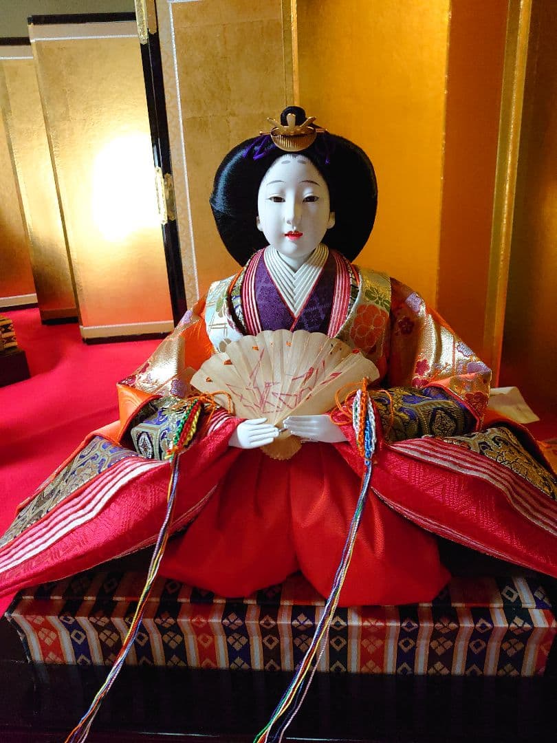 豪華！特大！雛人形 七段飾り 60号 幅190㎝×奥行210㎝