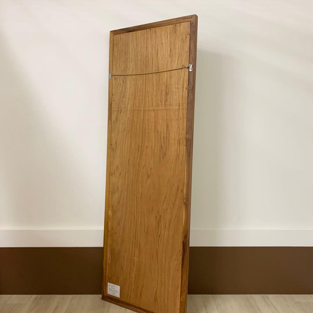 unico BREATH チーク無垢材 ウォールミラー