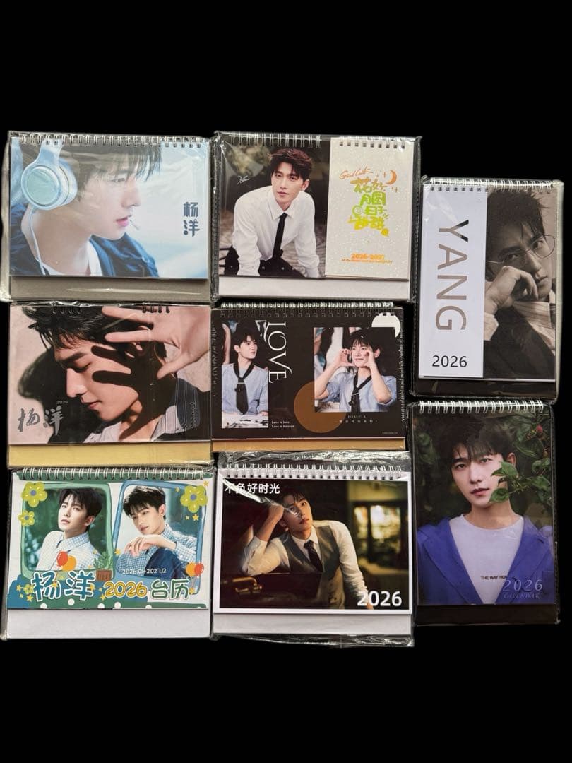 みなみ 楊洋 ヤン・ヤン 2026年 卓上カレンダー