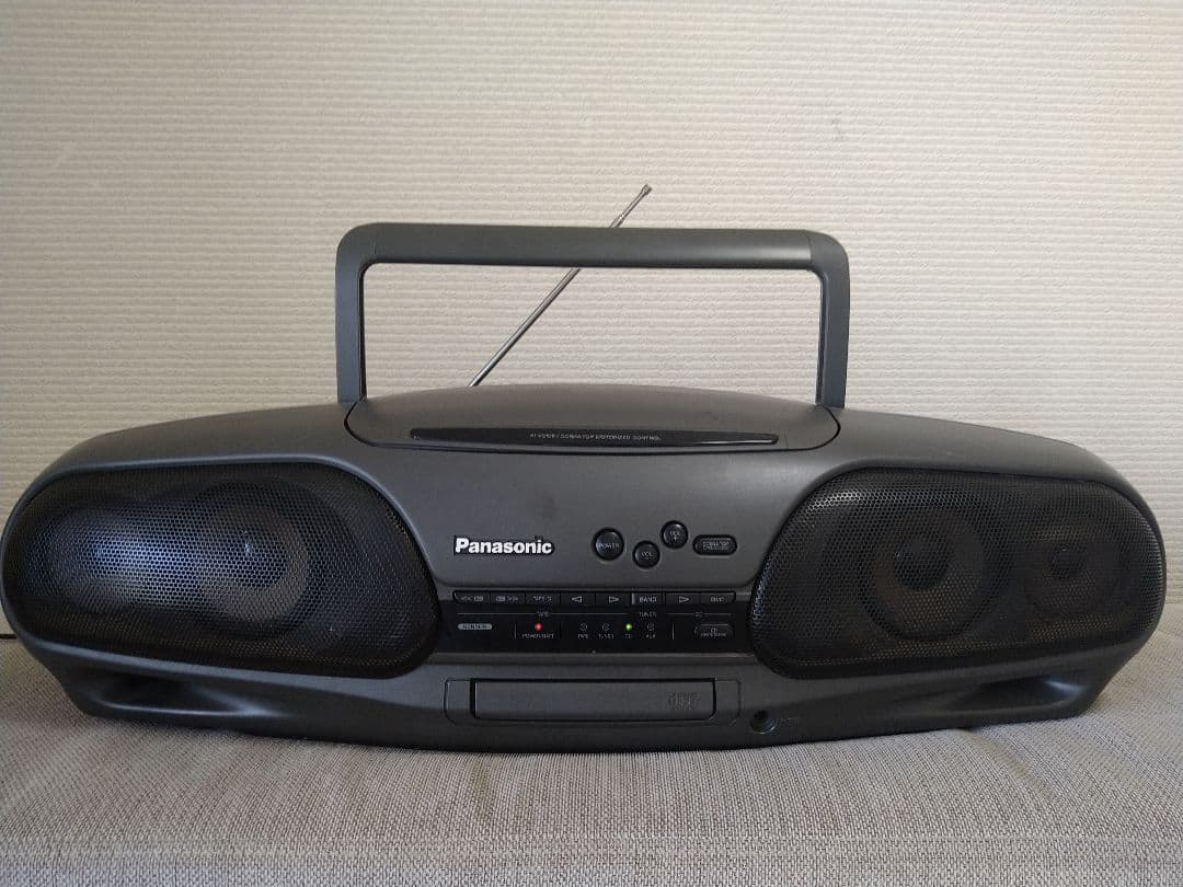 【バブルラジカセ】Panasonic　コブラトップ　RX-DT909