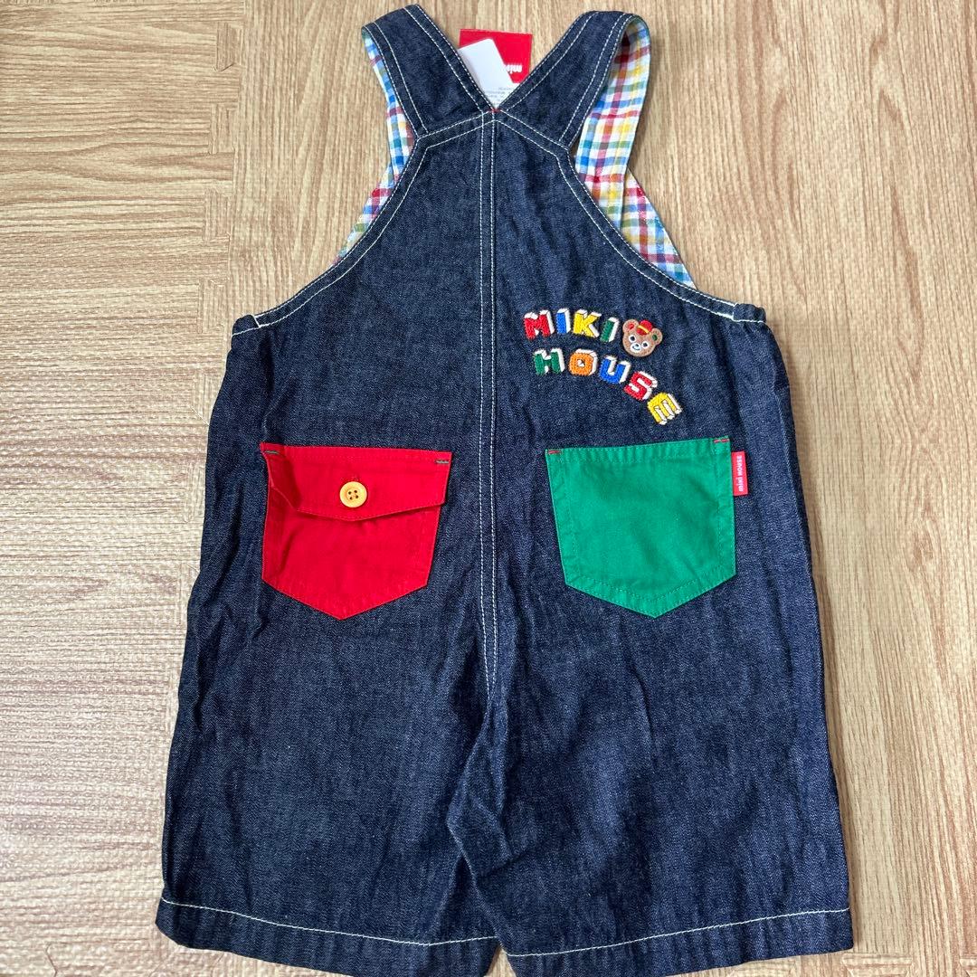 【シンプルな暮らし　新品】タグ付き　ミキハウス　80〜90cm