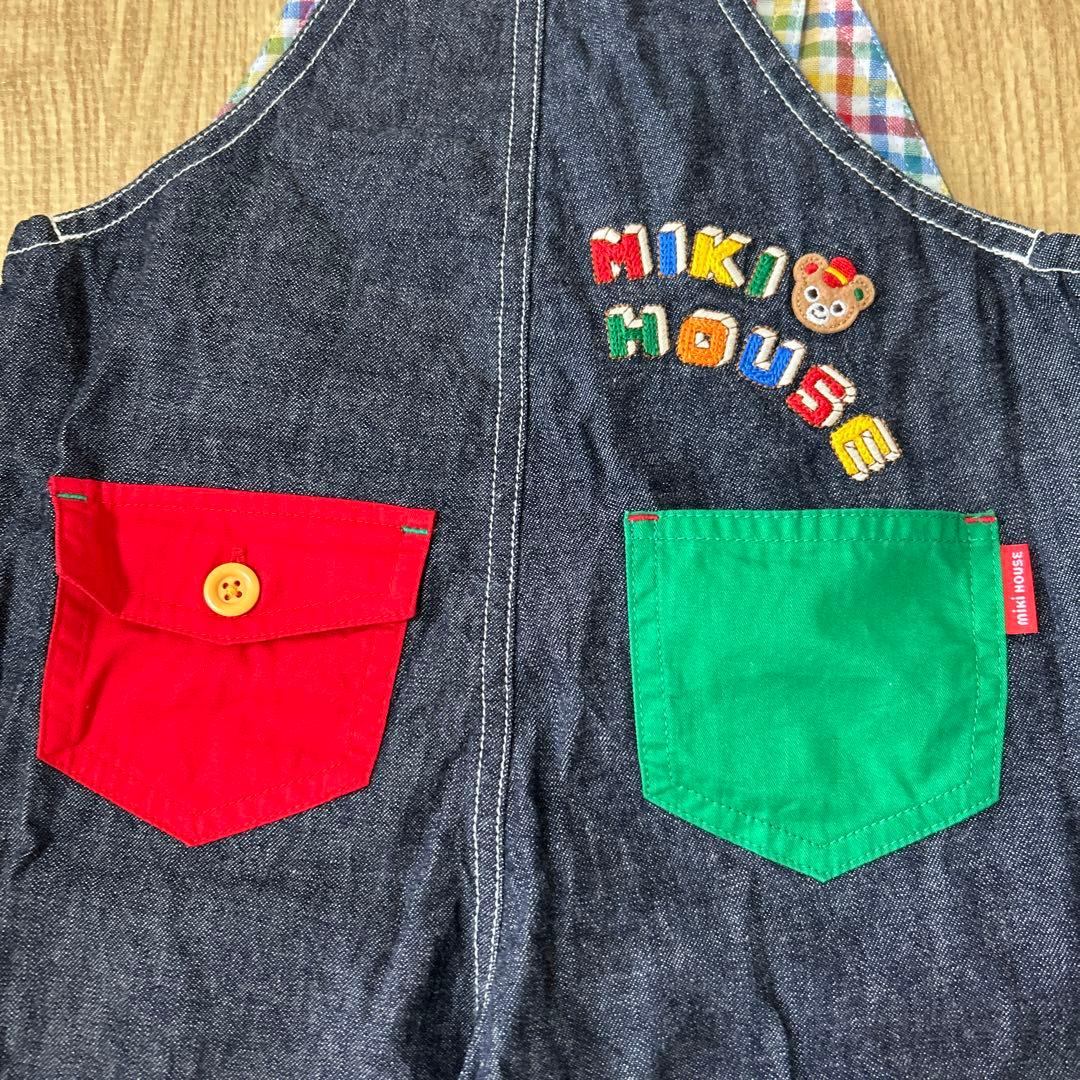 【シンプルな暮らし　新品】タグ付き　ミキハウス　80〜90cm