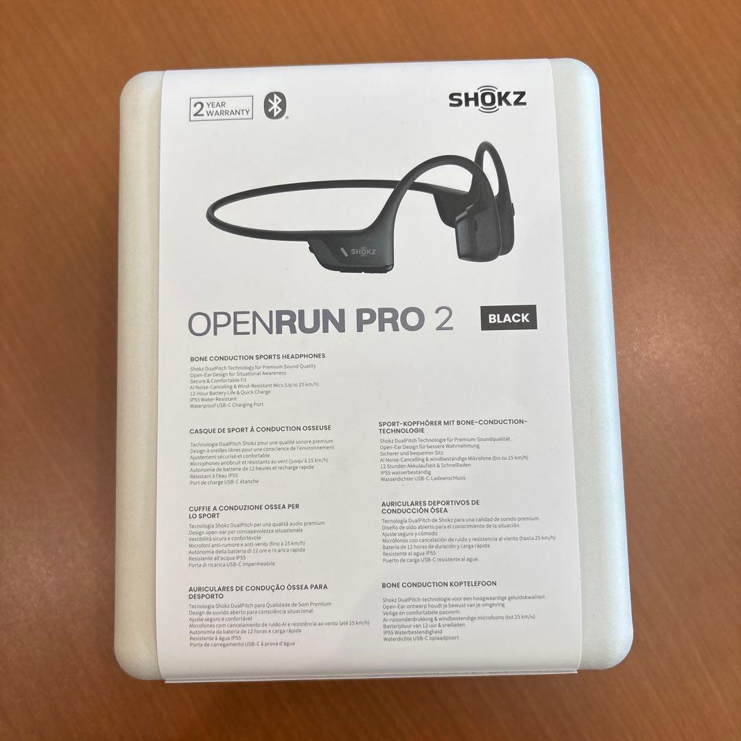 OpenRun Pro 2 標準サイズ SKZ-EP-000030 ブラック