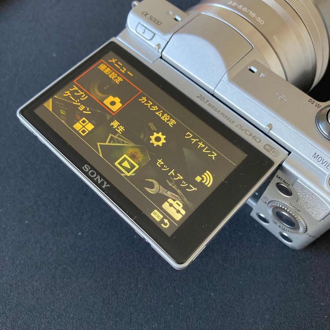 SONY α5000 16-50mm ミラーレス ILCE-5000