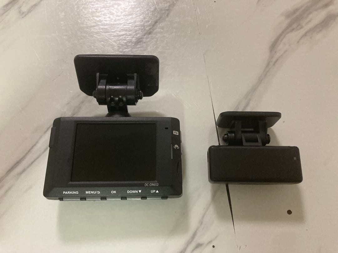 コムテック DC-DR652 前後2カメラ　ドライブレコーダー　DR210
