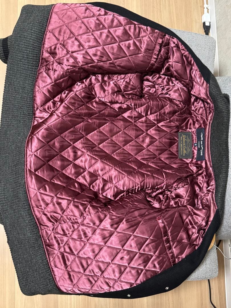 コムデギャルソンオム AD2013 ジョンソンレザースタジャン