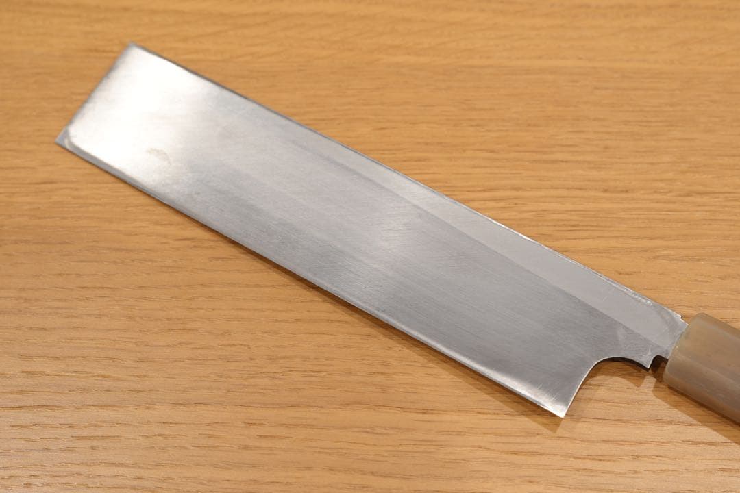 義近 本焼 薄刃包丁 210mm 片刃右