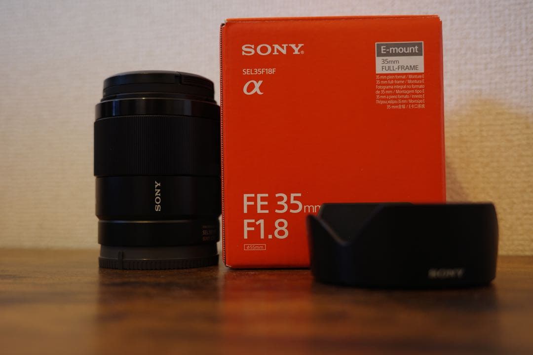 【美品】SONY FE 35mm F1.8 Eマウントレンズ SEL35F18F