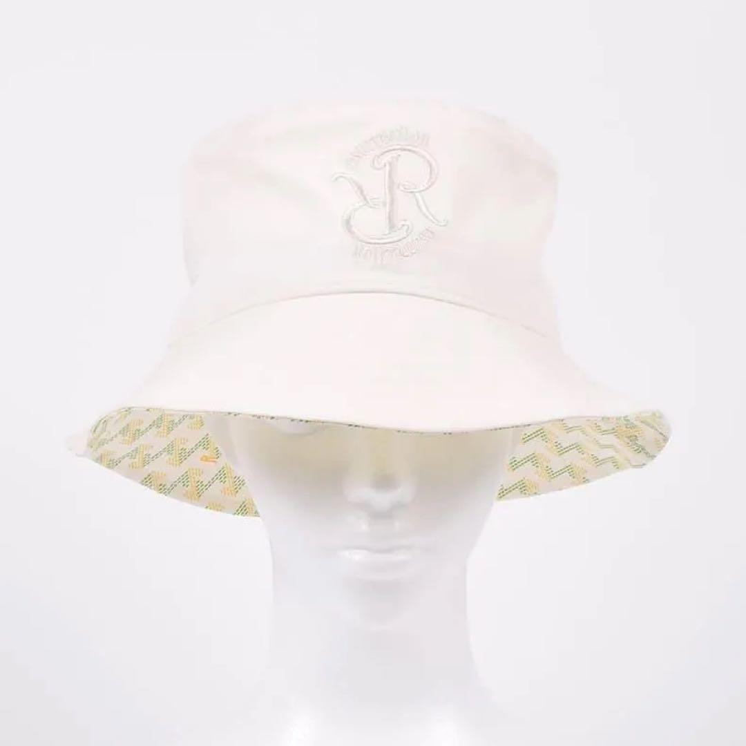 RRロゴエンボスバケットハット / ホワイト BE12HAT01 Mサイズ