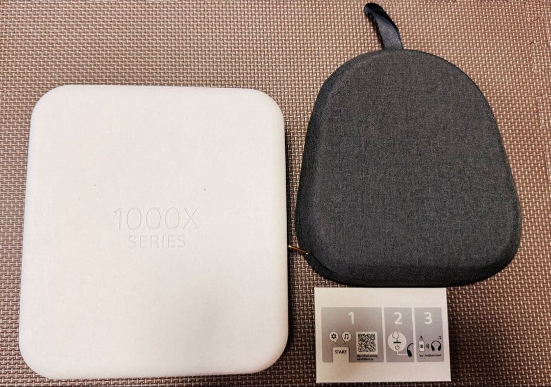 しろ【ほぼ新品】SONY WH-1000XM5 ブラック 　カバー付