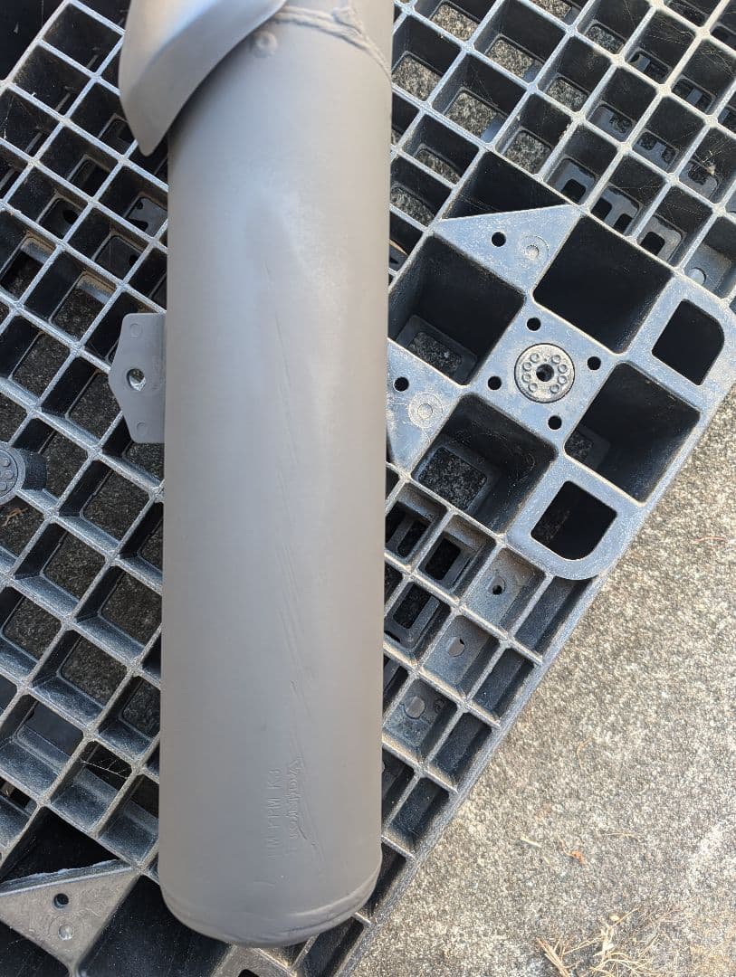 ftr223　純正マフラー