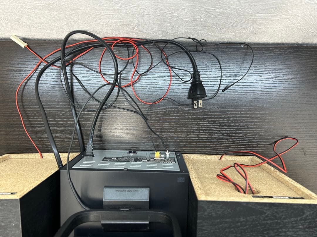 Sony ミニコンポ 2スピーカー付き 動作確認済み