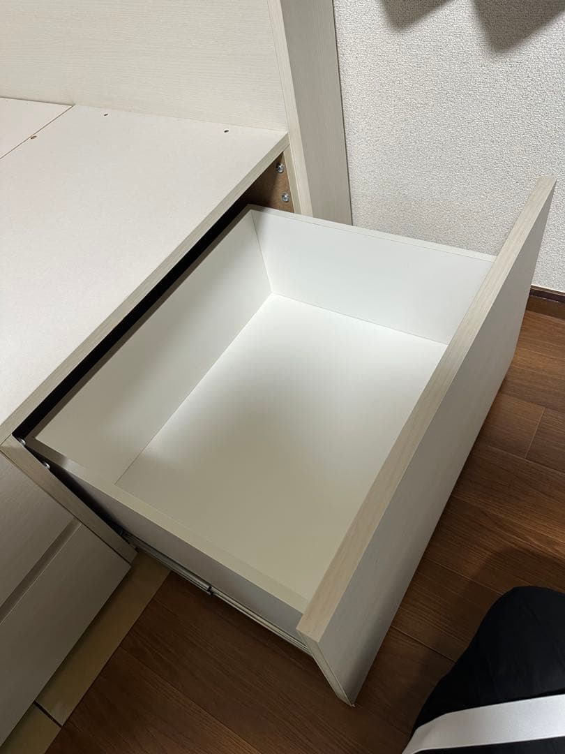 (直接引取のみです)ニトリ　ベッドフレーム　セミダブル　収納コンセントライト付き