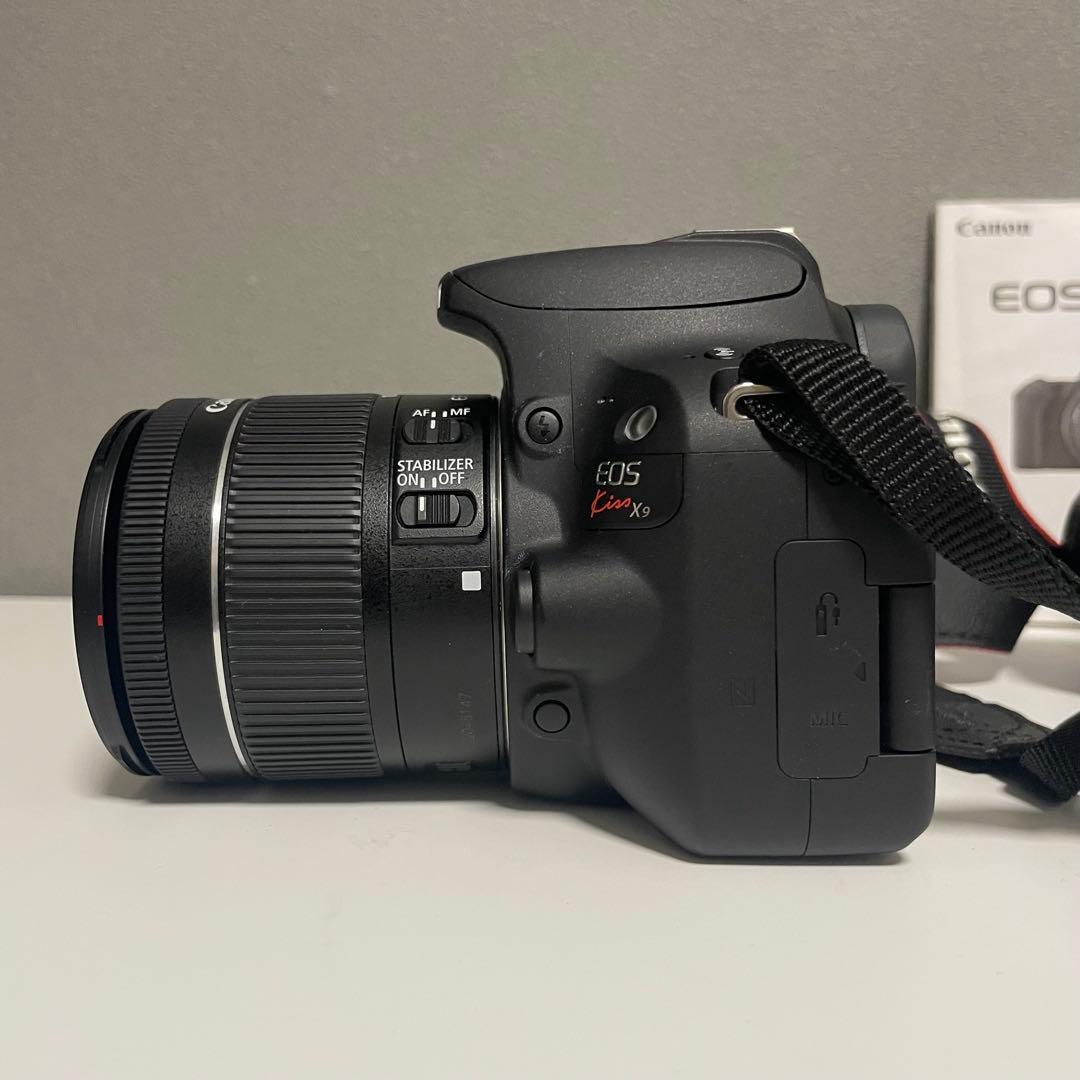 canon eos kiss x9 EF-S18-55ISSTMレンズキット