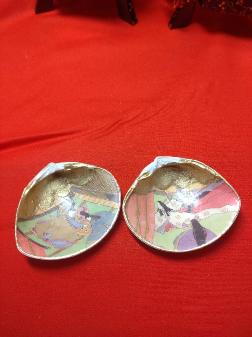 【雛蔵】貝桶一対貝合わせB