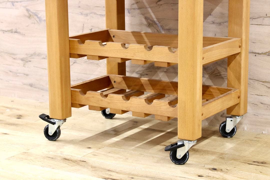 GMHS457○SERVUS ワインラック キャスターラック イタ