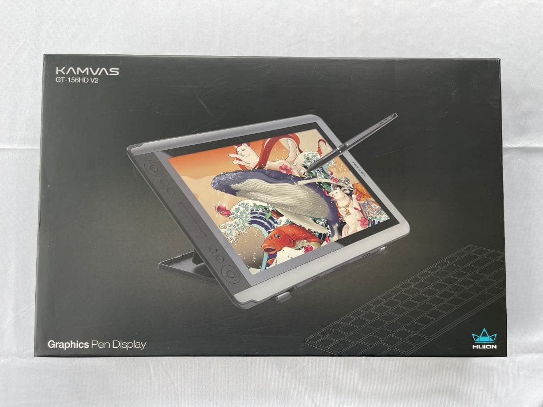 Kamvas GT-156HD V2 液タブ 15.6型 ペンタブレット