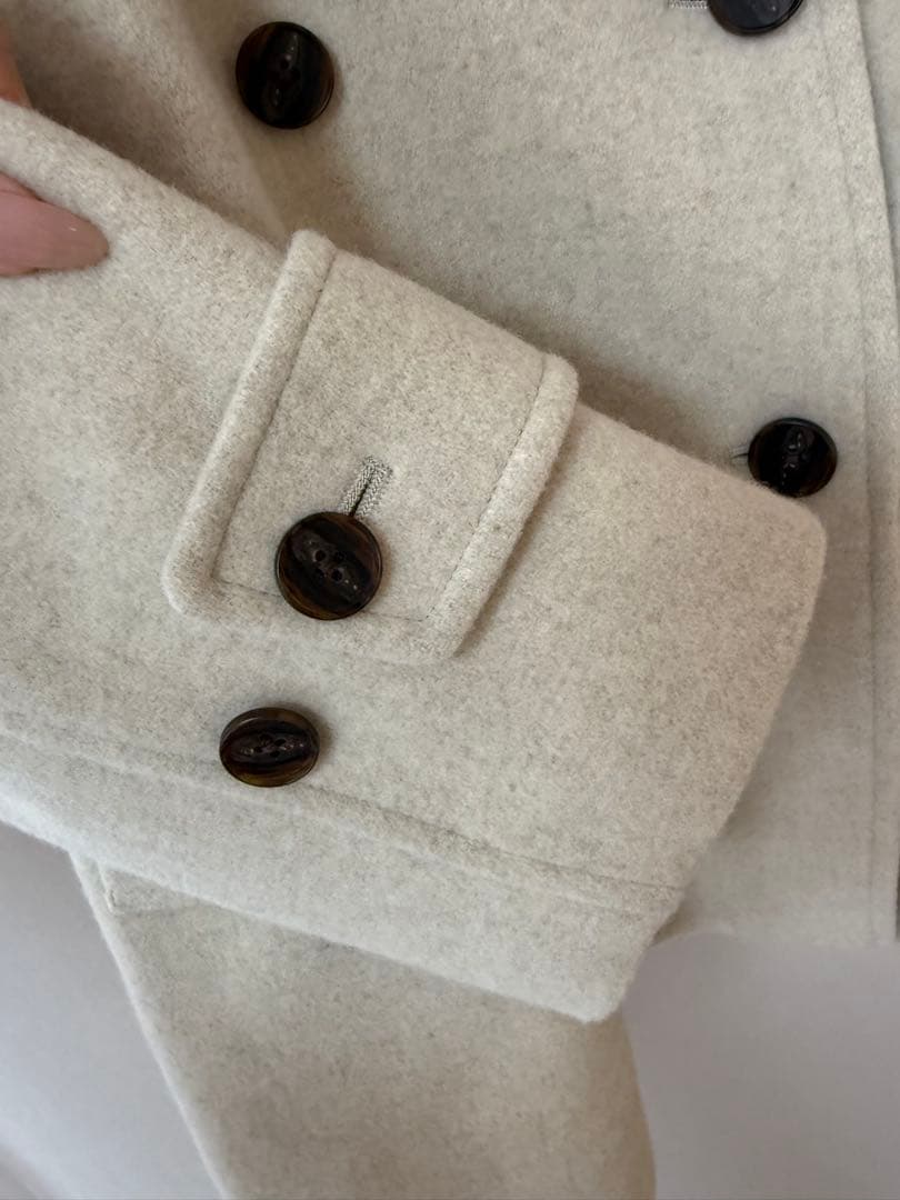 アーバンリサーチ　スーパー100メルトンPコート