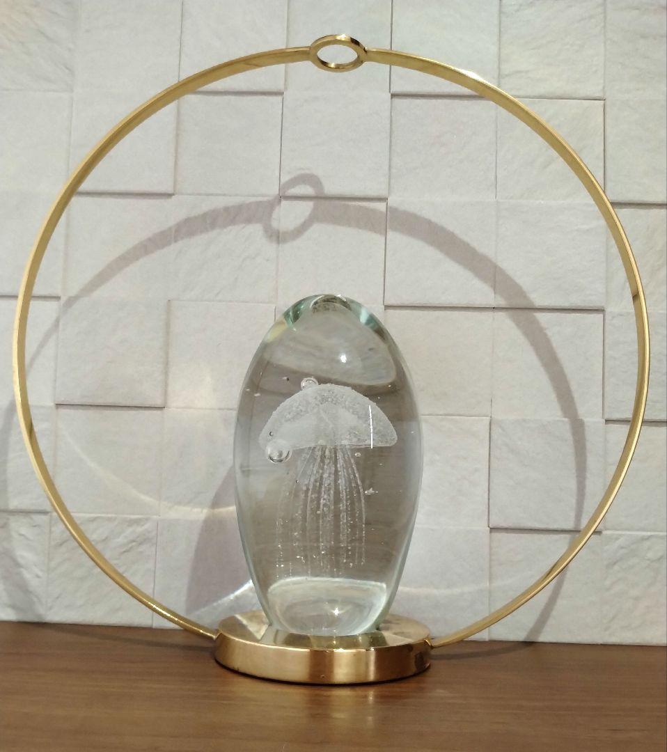 ボーコンセプト　クラゲ　ガラス　置物　オブジェJellyfish スカルプチャー