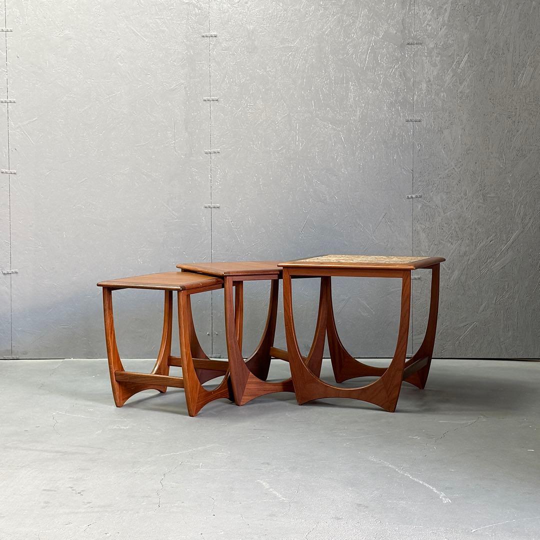 G-PLAN(ジープラン) Astro タイルトップ ネストテーブル (501)