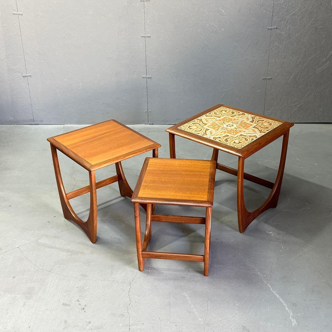 G-PLAN(ジープラン) Astro タイルトップ ネストテーブル (501)