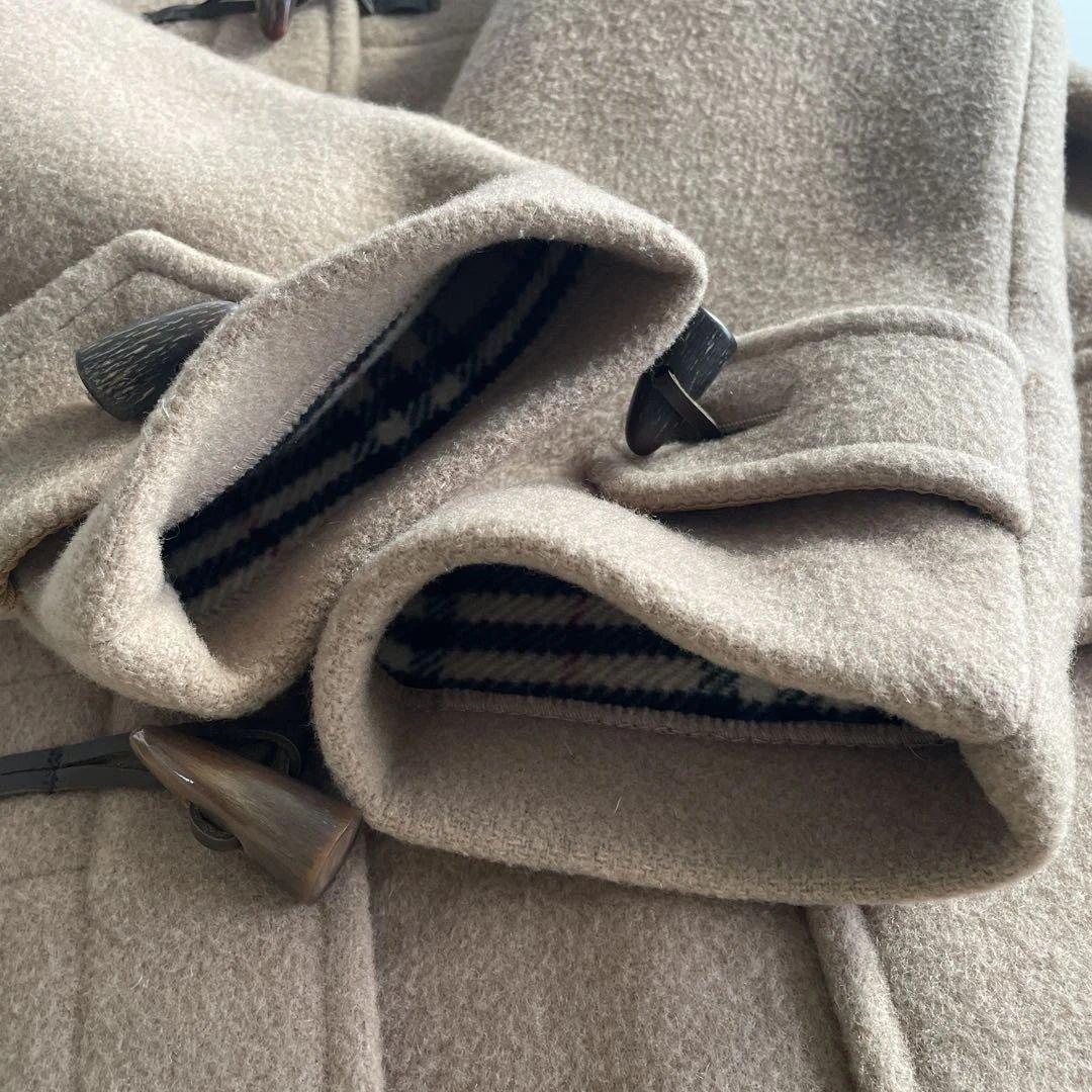 英国製Burberrys バーバリー ノバチェック柄 ダッフルコートサイズL相当