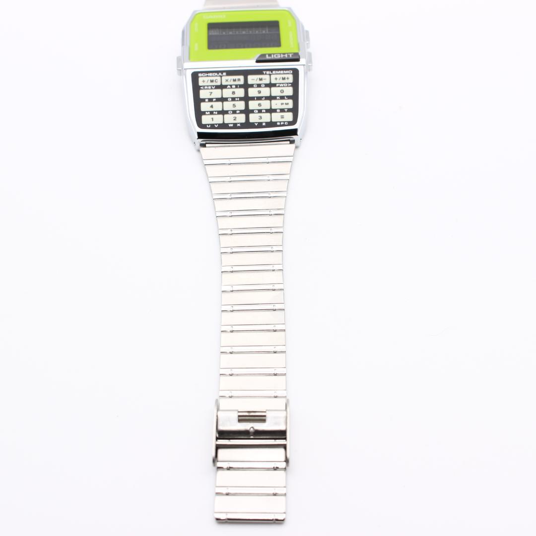 美品 CASIO Data Bank データバンク メンズ 腕時計 廃盤 希少