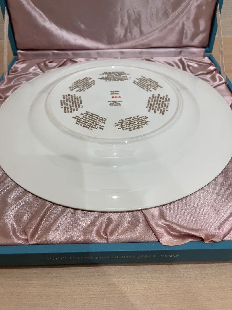 spode 限定品ヨーロッパ地図装飾皿　アンティーク　ロイヤル　イギリス