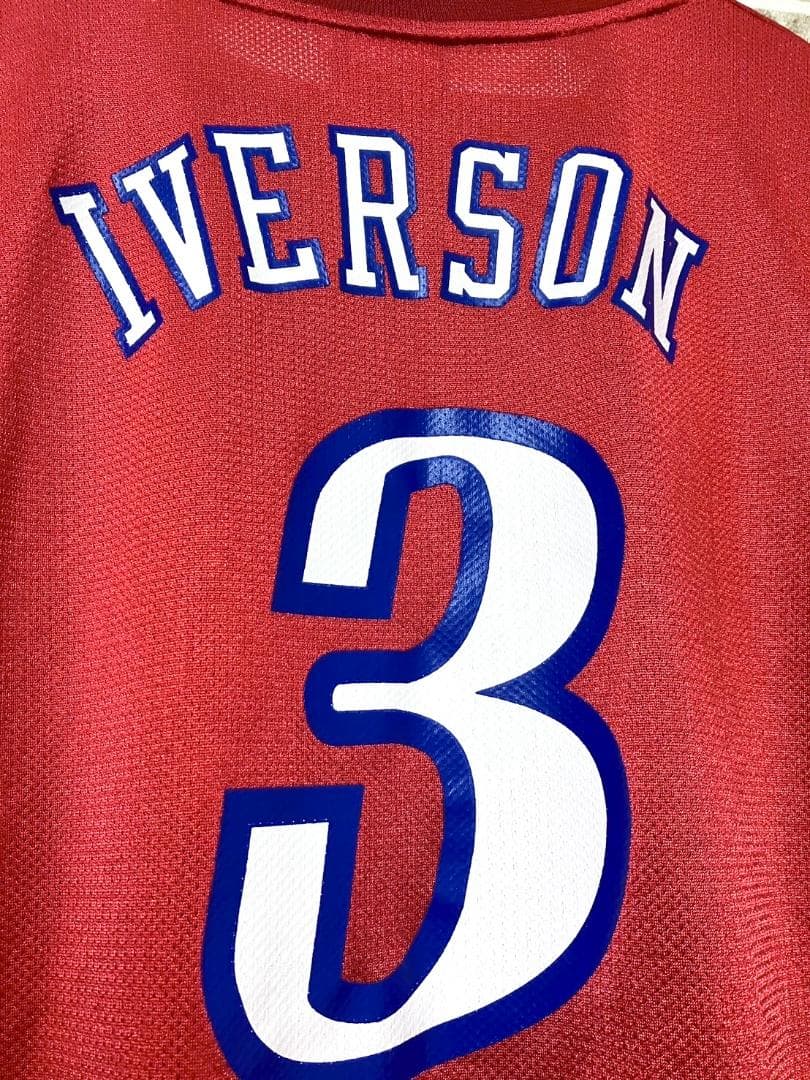 【24時間以内/匿名配送】リーボック NBA アレン・アイバーソン ユニフォーム