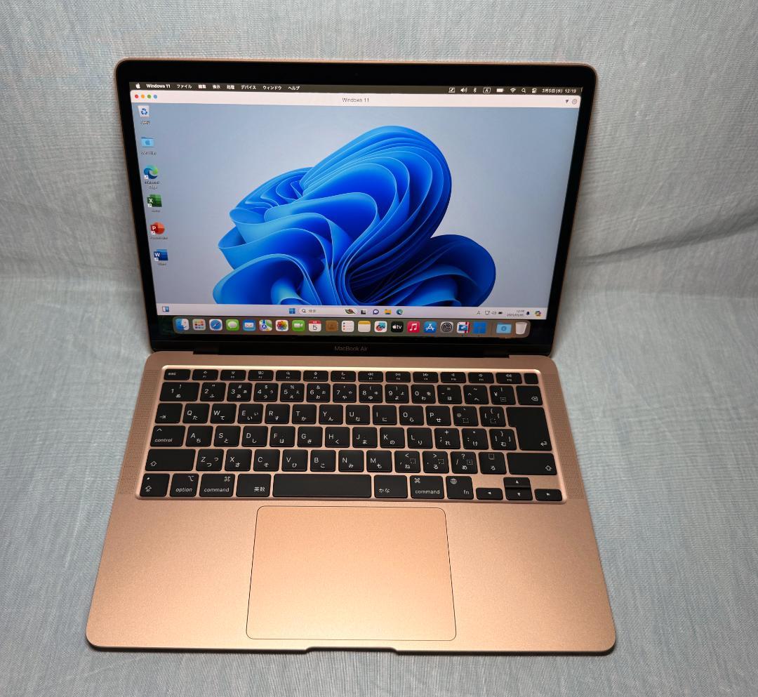 新品同様 MacBook Air 2020 CPU M1 16G SSD256G