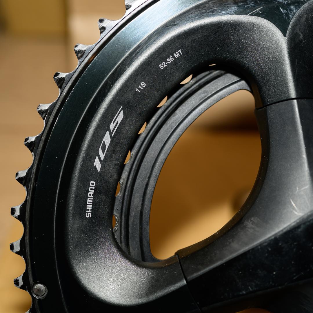 【良品】Shimano 105 クランクセット 52-36T 11速