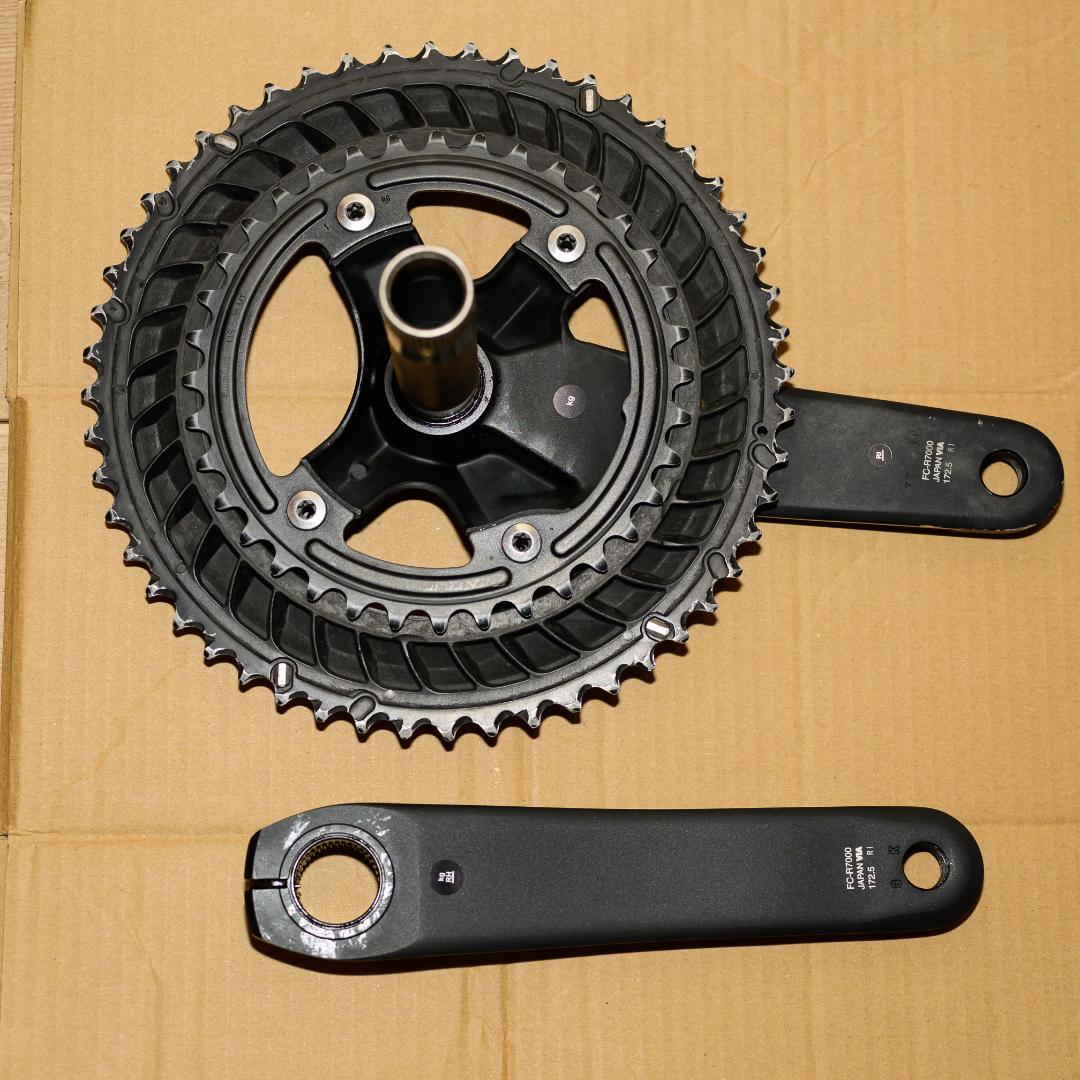 【良品】Shimano 105 クランクセット 52-36T 11速