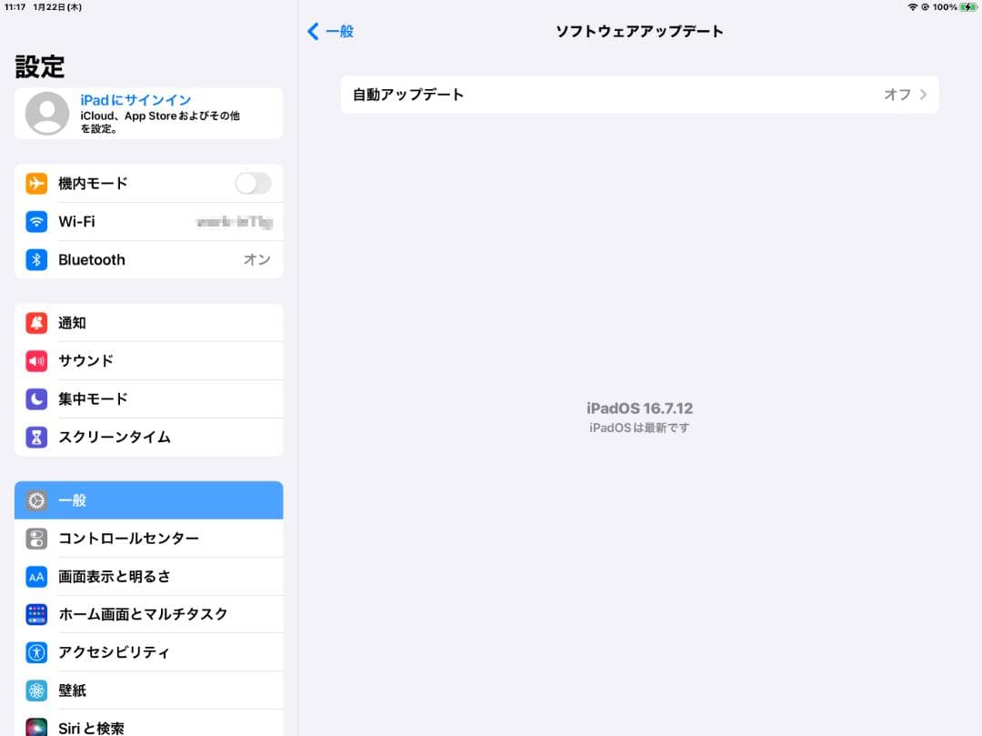 iPad Pro12.9インチ32GB A1584 Wi-Fiバッテリー100％