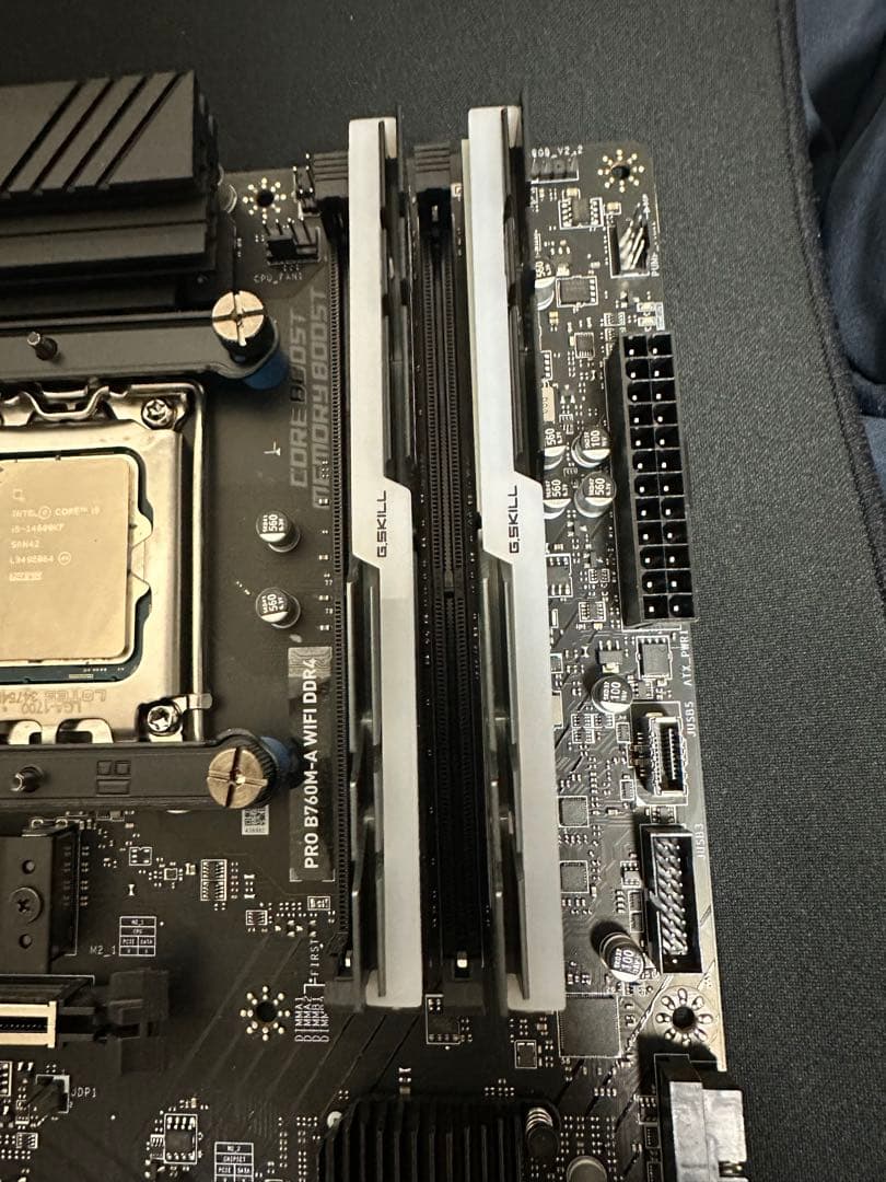 pro B760M-A+14600KF + メモリ+ CPUクーラーセット