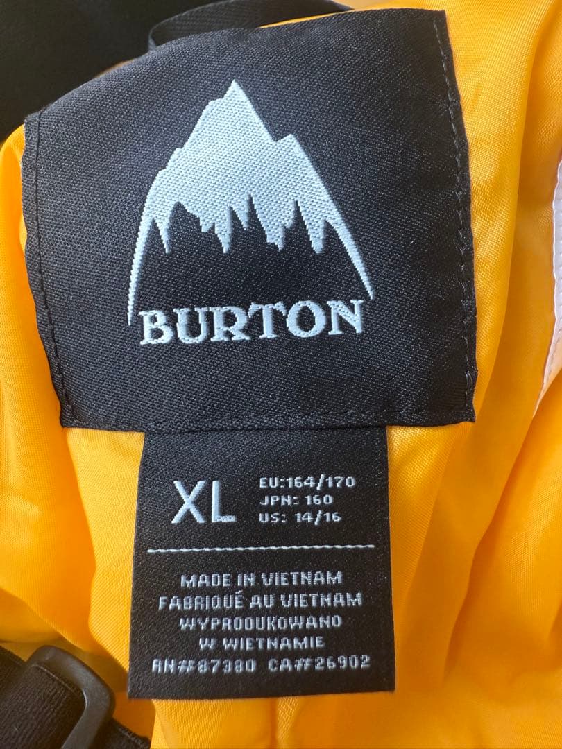 【タグ付き新品未使用】Burton スノーボードウェアセット XL