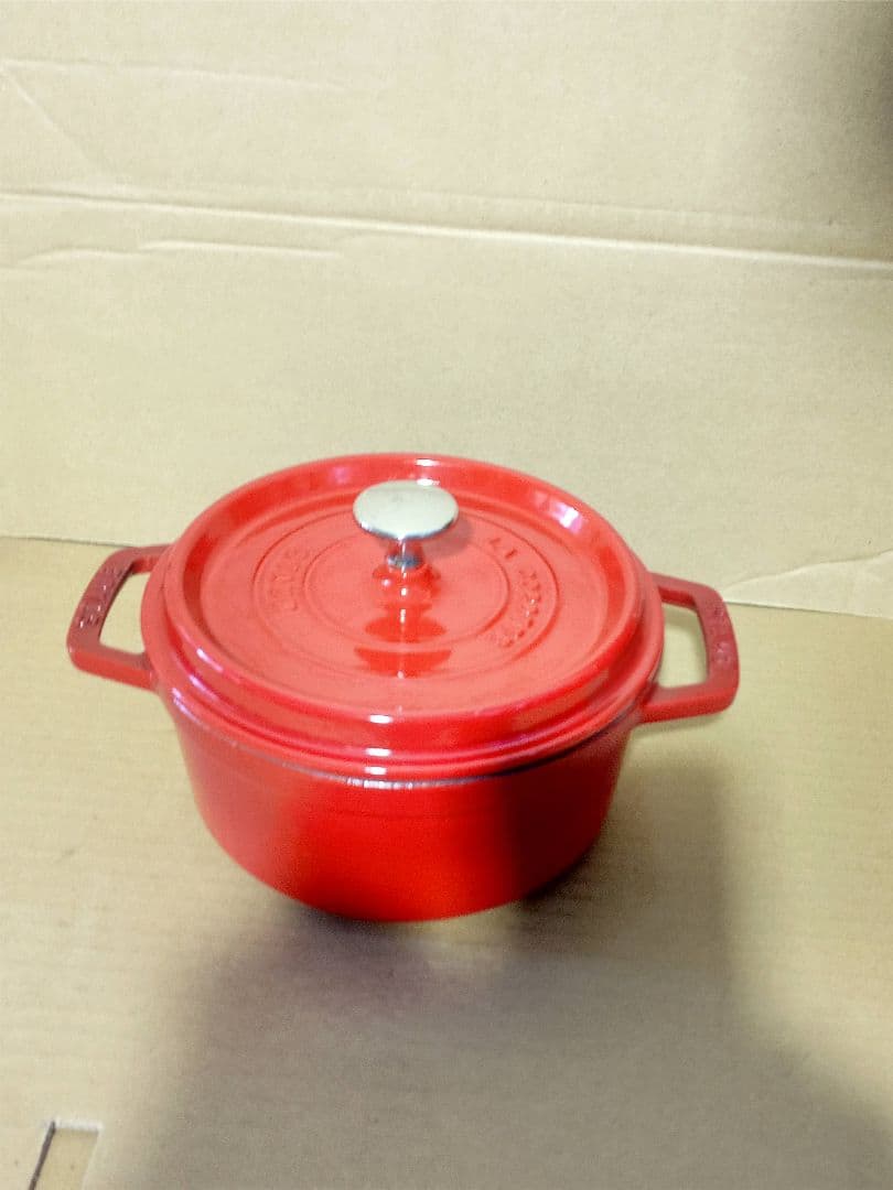 staub ストウブ ピコ ココット ラウンド チェリー 20cm IH対応