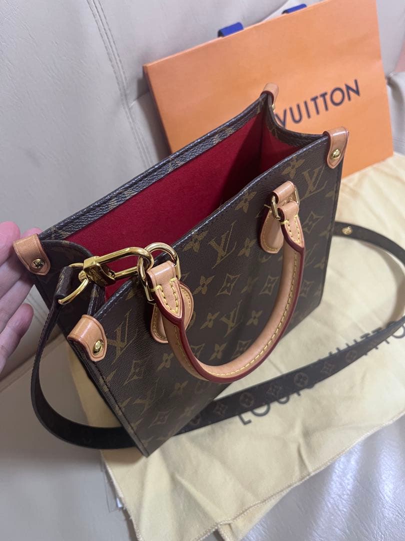 美品★値下げ！サックプラ ルイヴィトン ショルダーバッグ