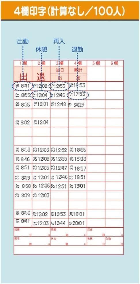 ★清掃済 美品 SEIKO タイムレコーダー QR-395 + 新品カード25枚