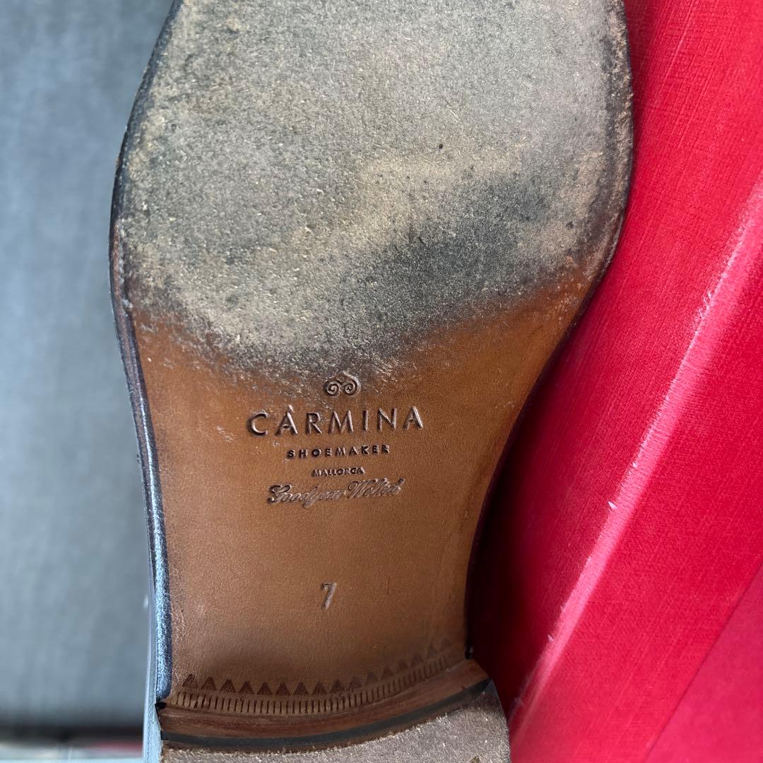 h*d様 CARMINAジョッパーブーツ 865 サイズ7 ダークブラウン