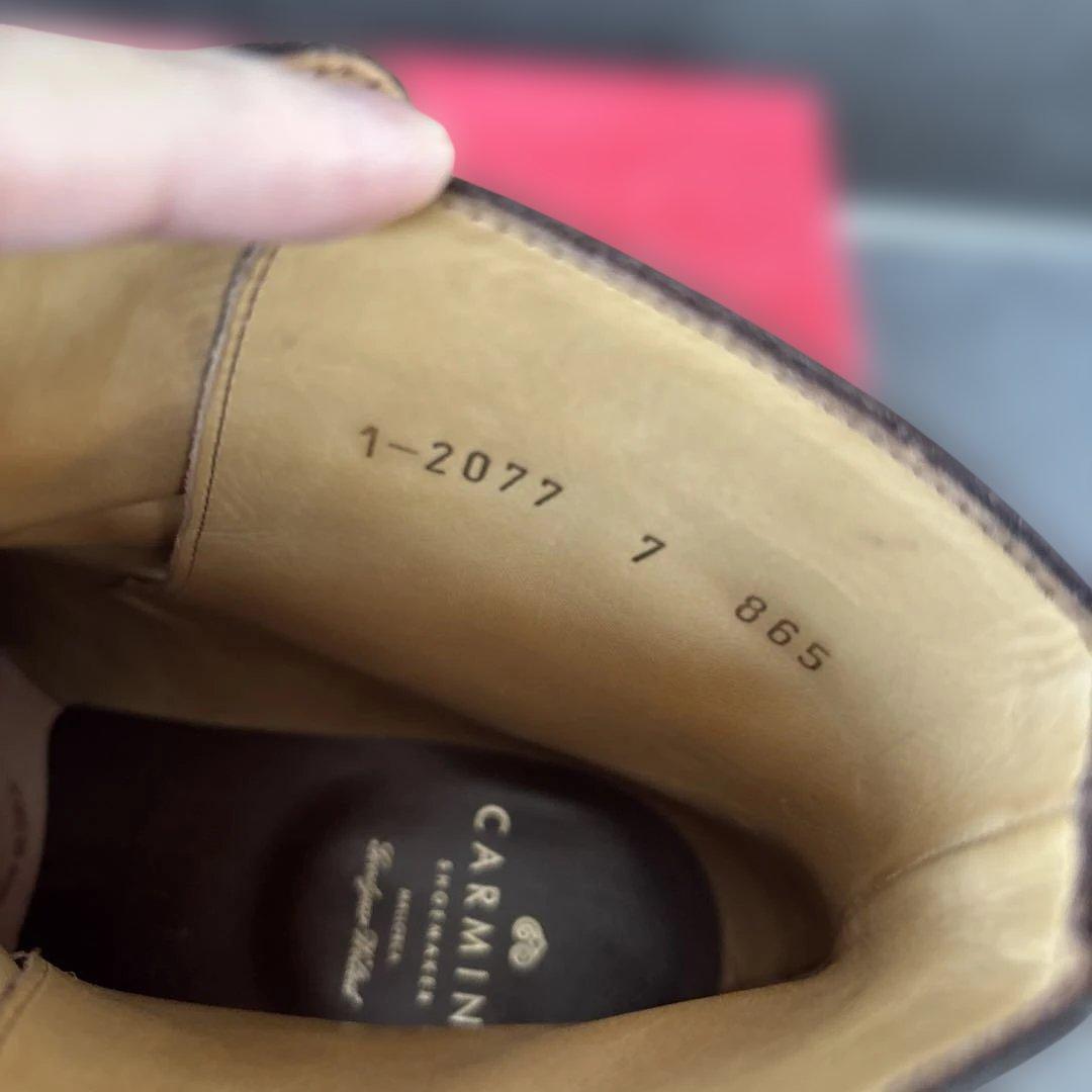 h*d様 CARMINAジョッパーブーツ 865 サイズ7 ダークブラウン